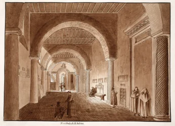 The Vestibule of Santa Sabina, 1833